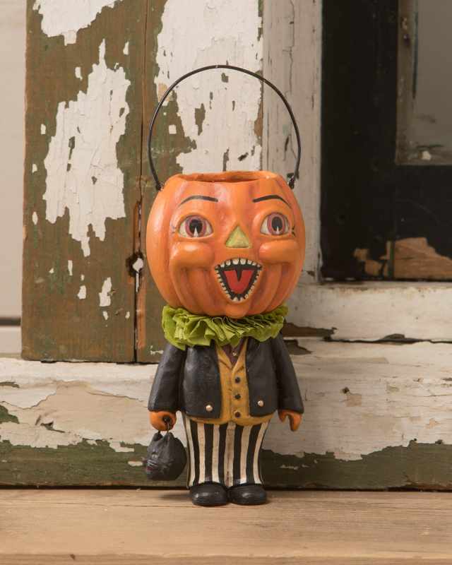Halloween Pumpkinny Bucket Head